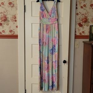 Lilly pulitzer size medium maxi dress